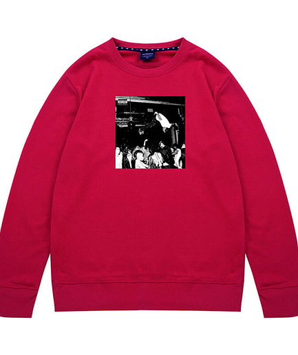 Playboi Carti Die Lit hip hop Vintage Sweatshirts red