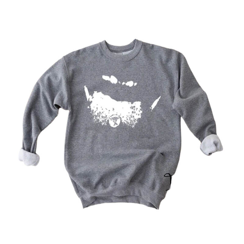 Carti Ken Carson Actual X Teen Sweatshirt gray