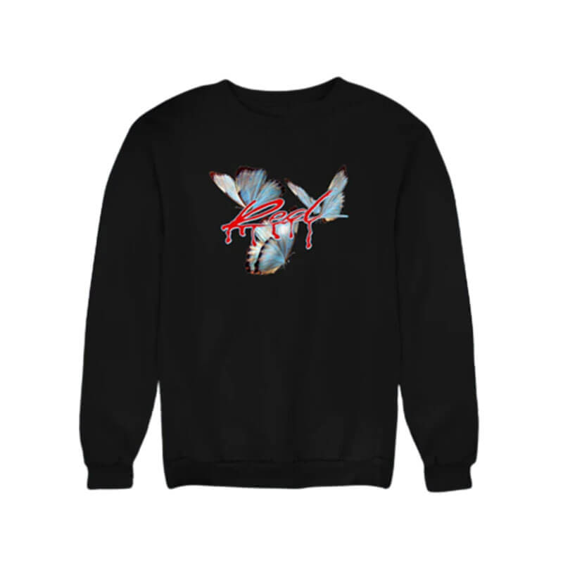 Playboi Carti Whole Lotta Red Butterfly Sweatshirt