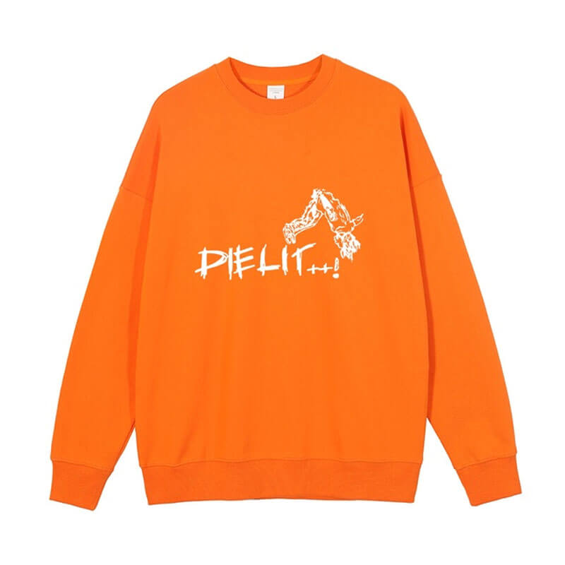 Vintage Playboi Carti Die Lit Sweatshirt orange